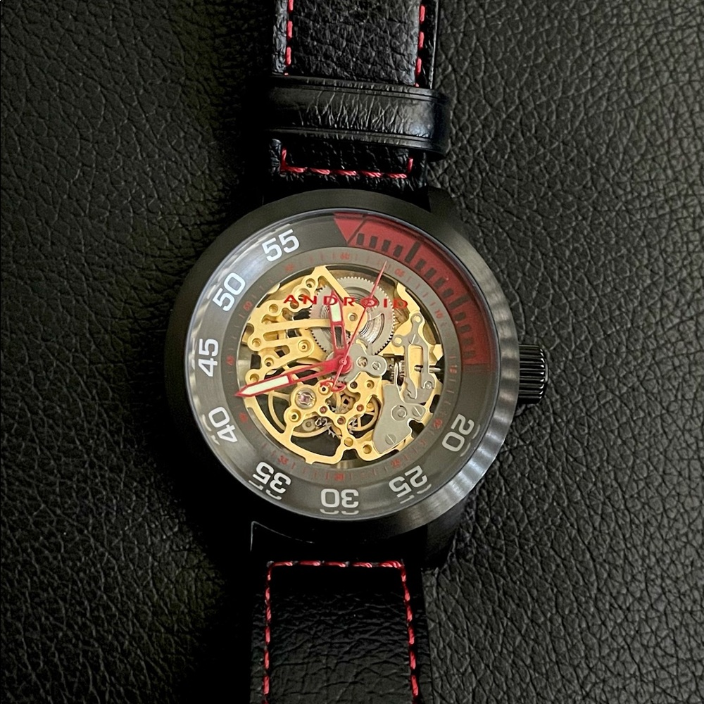 Rare Like New Unworn Android Automatic Skeleton M… - image 7